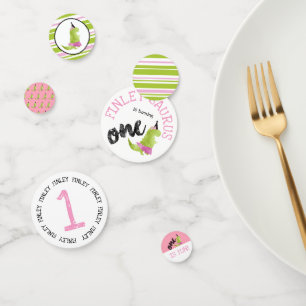 Dinosaur Tutu First birthday little girl dino Tutu Confetti