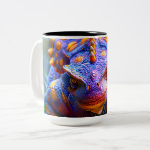 DInosaur Two-Tone Coffee Mug