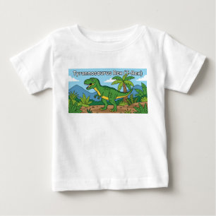 dinosaur tyrannosaur rex t-rex baby T-Shirt