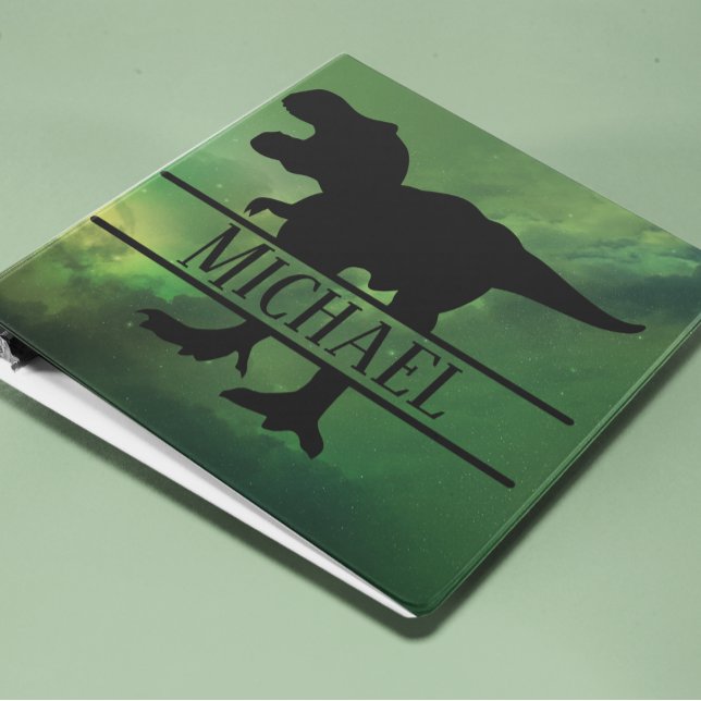 Dinosaur Tyrannosaurus  Personalized Photo Album Binder (Creator Uploaded)