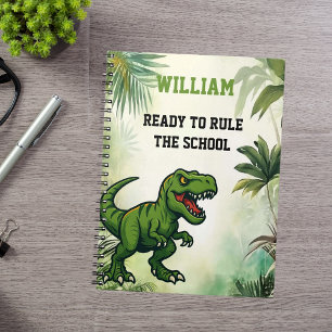 Dinosaur Tyrannosaurus Rex quote jungle Notebook