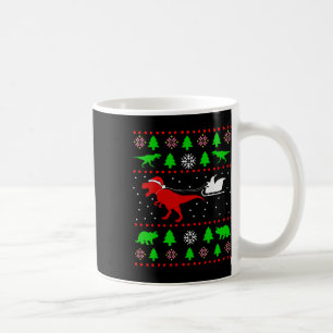 Dinosaur Ugly Christmas For Adults Kids Coffee Mug