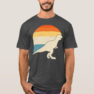 Dinosaur Vintage Sunset T-Shirt