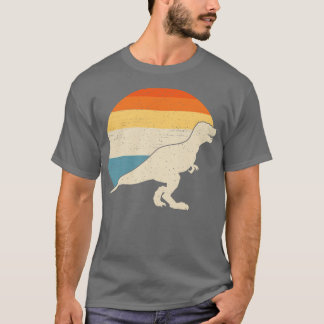 Dinosaur Vintage Sunset T-Shirt