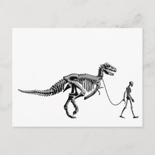 DINOSAUR WALK POSTCARD
