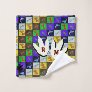 Dinosaur Wash Cloth