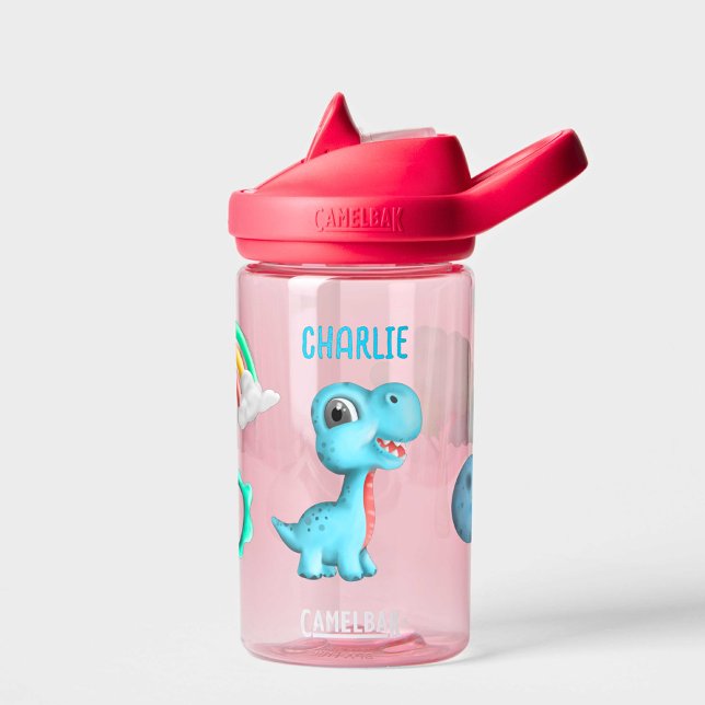 Dinosaur Water Bottle, Kids Cute Dino Water Bottle (Creator Uploaded)
