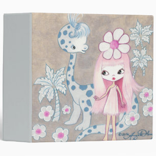 Dinosaur with Cavegirl Binder