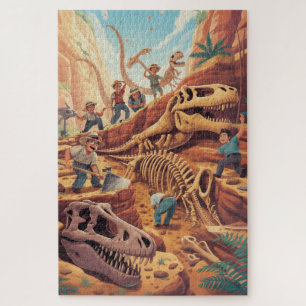 Dinosaur world discovery dig Puzzle
