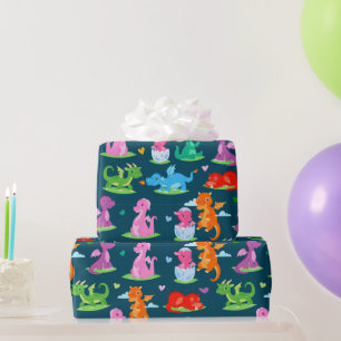Dinosaur  wrapping paper