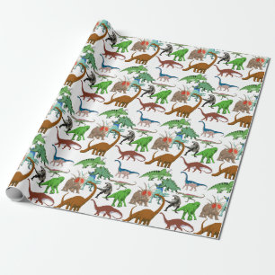 Dinosaur Wrapping Paper