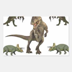Dinosaur Wrapping Paper Sticker