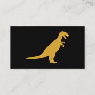 Dinosaur Yellow Business Card