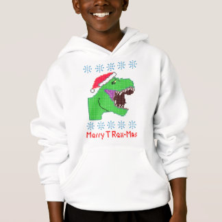 Dinosaure de fête de Noël de "joyeux Rex-MAS de T"