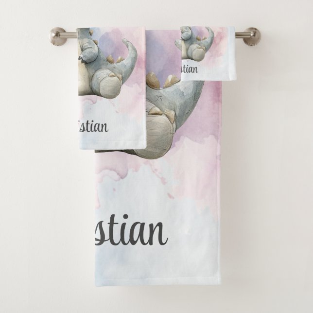 Dinosaure de peinture adorable Dinosaure Baby show (En situation)