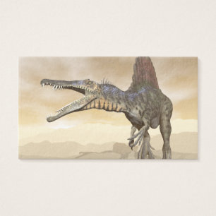 Dinosaure de Spinosaurus dans le désert - 3D