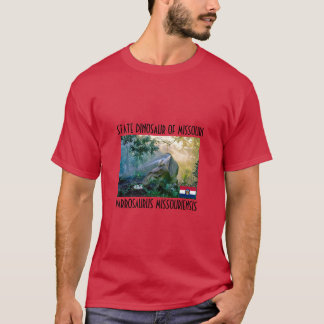 Dinosaure D'État Du Missouri T-Shirt