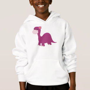 Dinosaure mignon, Dinosaure fille, Dinosaure rose,