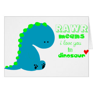Dinosaure mignon RAWR