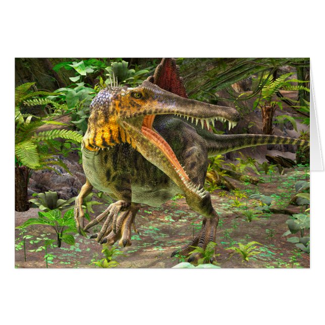 Dinosaure Spinosaurus (Devant horizontal)