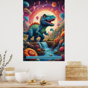 Dinosaures dans l'espace : Posters de collection d