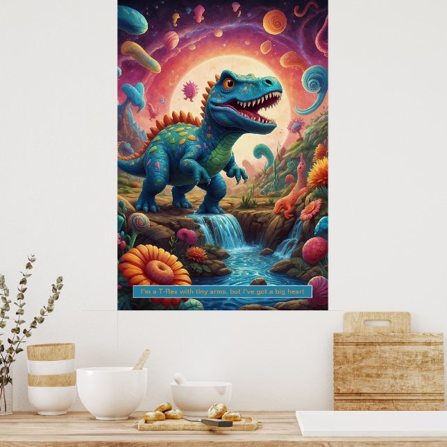 Dinosaures dans l'espace : Posters de collection d (Cuisine)