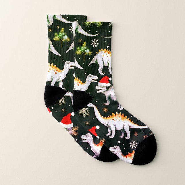 Dinosaures de Noël (Paire)