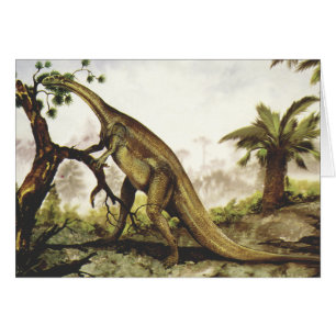 Dinosaures vintages, Plateosaure Pâturage sur les