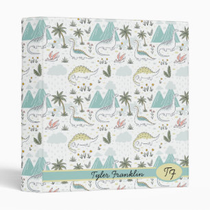 Dinosaurs 3 Ring Binder