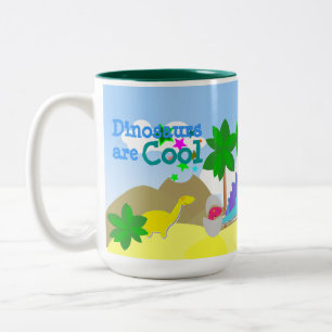 Dinosaurs Are Cool Name Mug