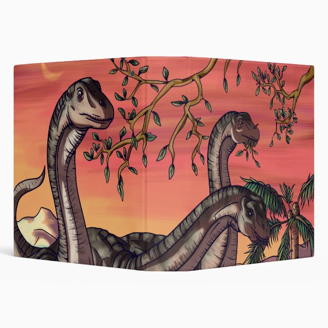 Dinosaurs at Dusk Binder (Background)