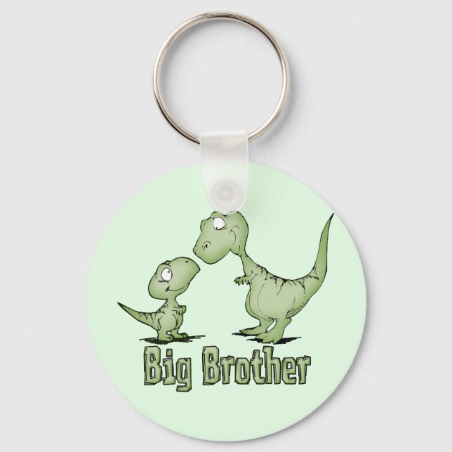 Dinosaurs Big Brother Keychain (Front)