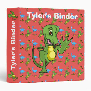 Dinosaurs Binder