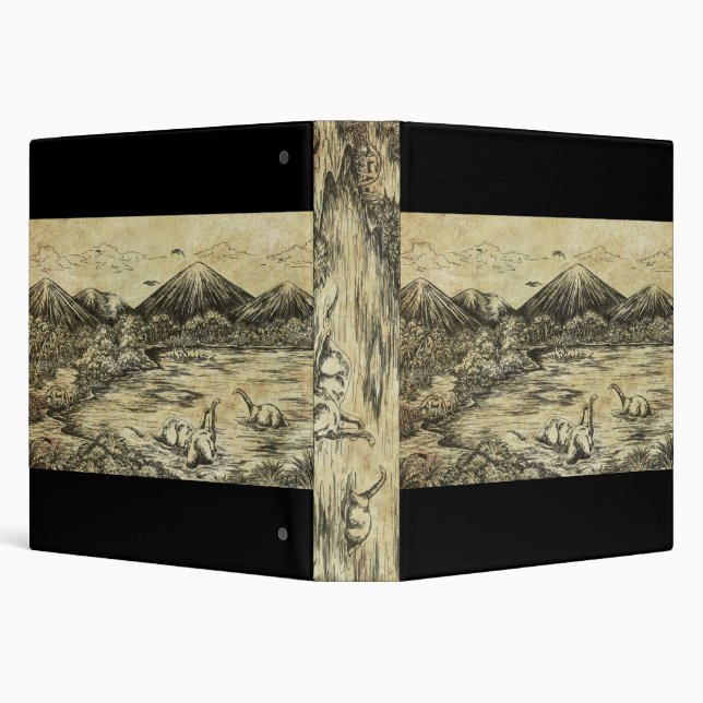 Dinosaurs Binder (Background)