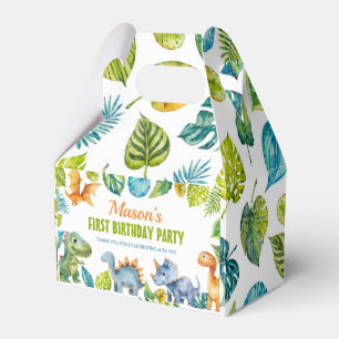 Dinosaurs Birthday Favour Box