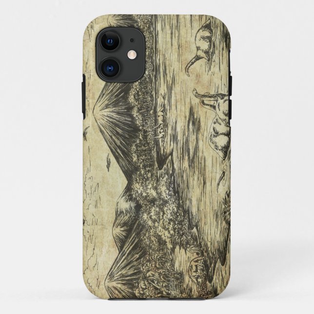 Dinosaurs Case-Mate iPhone Case (Back)