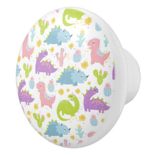 Dinosaurs Ceramic Pull