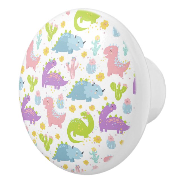 Dinosaurs Ceramic Pull (Right)