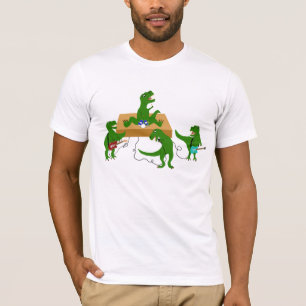 Dinosaurs Don't Rock T-Shirt