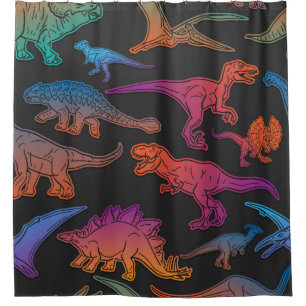 Dinosaurs emoji, prehistoric animals background.