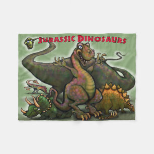 Dinosaurs Fleece Blanket