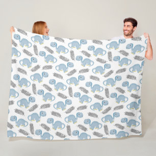 Dinosaurs! Fleece Blanket