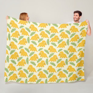 Dinosaurs! Fleece Blanket