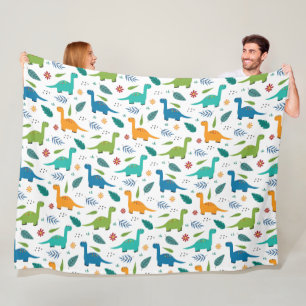 Dinosaurs! Fleece Blanket