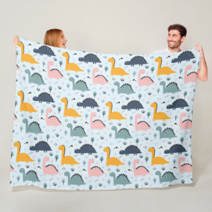 Dinosaurs! Fleece Blanket