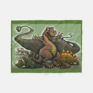 Dinosaurs Fleece Blanket