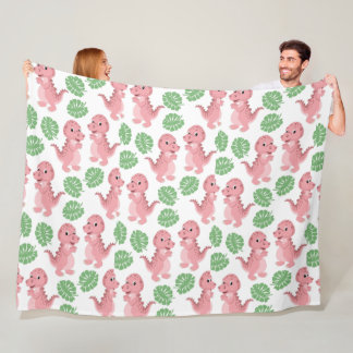 Dinosaurs! Fleece Blanket