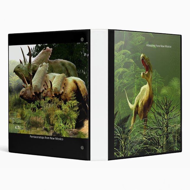 Dinosaurs from New Mexico Binder (Background)