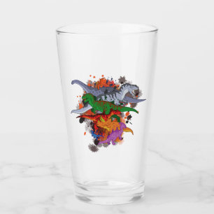 Dinosaurs Glass