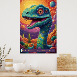 Dinosaurs in Space: Adventure Collection Posters